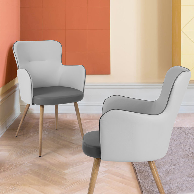 Corrigan Studio® Stylish Dining Chair Ergonomic Padded Backrest And